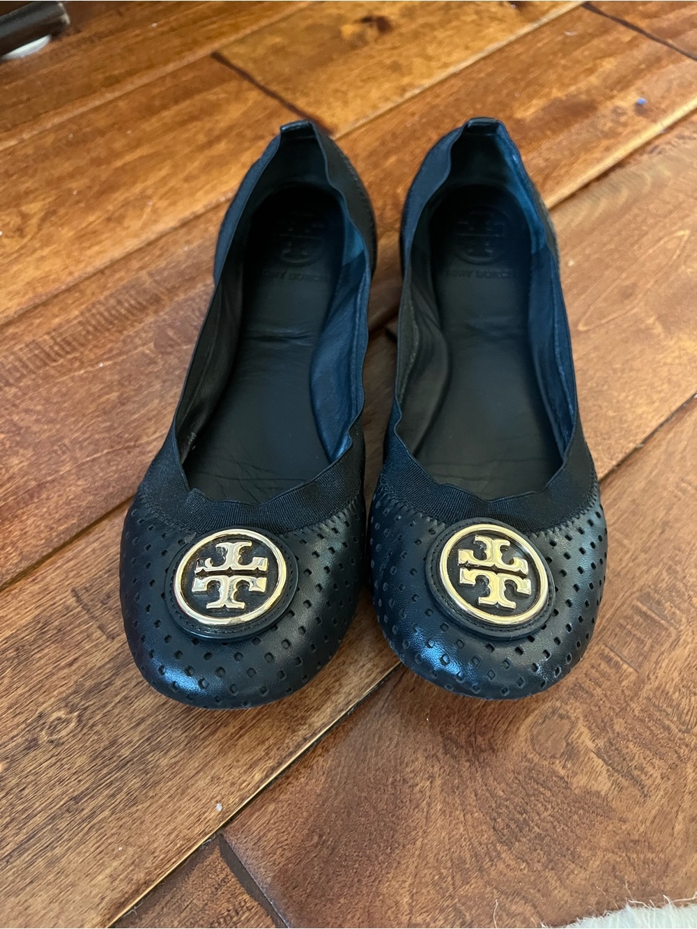 Tory Burch Black ballerina flats